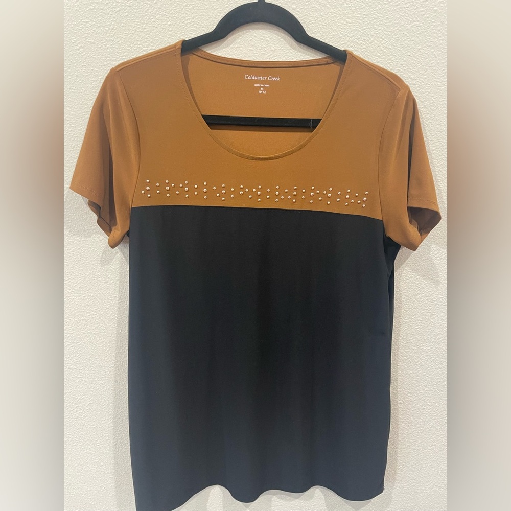 Coldwater Creek Women's Short Sleeve Top